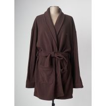 ARTHUR - Robe de chambre marron en polyester pour femme - Taille 42 - Modz