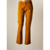 IMPAQT - Pantalon slim jaune en coton - Femme - Taille 46 - Modz