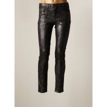 EMPORIO ARMANI - Pantalon slim noir en coton - Femme - Taille W27 - Modz