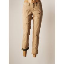 GUESS - Pantalon chino beige en coton pour femme - Taille W29 - Modz