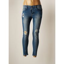 UNIQUE - Jeans coupe slim bleu en coton pour femme - Taille W28 - Modz