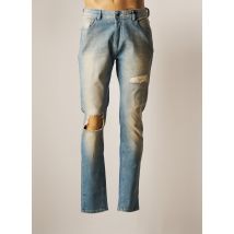 UNIQUE - Jeans coupe slim bleu en coton - Homme - Taille W33 - Modz