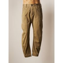 RAW-7 - Pantalon large beige en coton - Homme - Taille TU - Modz