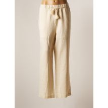 VERO MODA - Pantalon chino beige en lin pour femme - Taille 42 - Modz