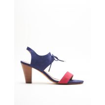 BOBBIES - Sandales/Nu pieds bleu en cuir pour femme - Taille 40 - Modz