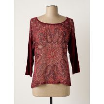 BREAL - T-shirt rouge en viscose - Femme - Taille 36 - Modz