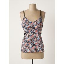 MORGAN - Top noir en polyester - Femme - Taille 42 - Modz
