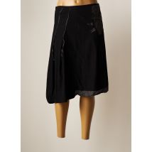 99.90 - Jupe mi-longue noir en polyester - Femme - Taille 44 - Modz