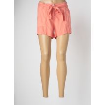 BREAL - Short orange en lyocell - Femme - Taille 40 - Modz