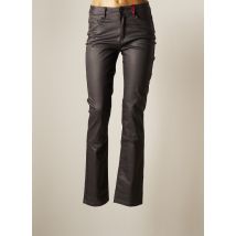 SCOTTAGE - Pantalon slim gris en coton pour femme - Taille 36 - Modz