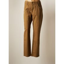 SCOTTAGE - Pantalon droit marron en coton - Femme - Taille 40 - Modz