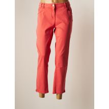 PATRICE BREAL - Pantalon 7/8 rose en coton - Femme - Taille 46 - Modz
