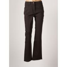 SCOTTAGE - Pantalon droit marron en coton - Femme - Taille 38 - Modz