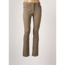 SCOTTAGE - Pantalon slim vert en coton pour femme - Taille 36 - Modz