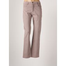 SCOTTAGE - Pantalon droit gris en coton - Femme - Taille 38 - Modz