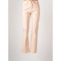 SCOTTAGE - Pantalon droit rose en coton pour femme - Taille 36 - Modz