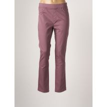 SCOTTAGE - Pantalon slim violet en coton pour femme - Taille 44 - Modz