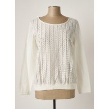 SCOTTAGE - Sweat-shirt blanc en coton - Femme - Taille 40 - Modz