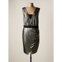 BREAL - Robe courte gris en polyester - Femme - Taille 42 - Modz