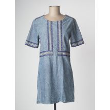 EINSTEIN - Robe courte bleu en coton - Femme - Taille 36 - Modz