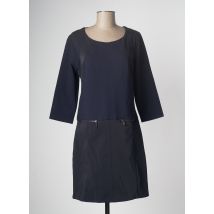 VOODOO - Robe mi-longue bleu en viscose - Femme - Taille 40 - Modz