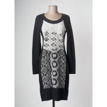 VICCIO BARCELONA - Robe mi-longue noir en viscose - Femme - Taille 38 - Modz