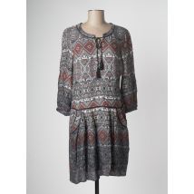 ET COMPAGNIE - Robe mi-longue gris en viscose - Femme - Taille 40 - Modz
