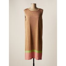 JEI'S BY LETIZIA DENARO - Robe courte marron en viscose - Femme - Taille 40 - Modz