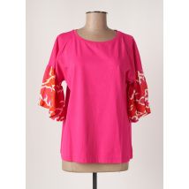 LAFTY LIE - Top rose en coton - Femme - Taille 38 - Modz
