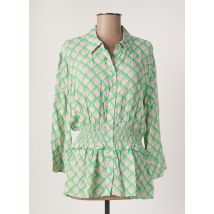 FRACOMINA - Chemisier vert en viscose - Femme - Taille 42 - Modz