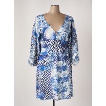 LAFTY LIE - Robe mi-longue bleu en viscose - Femme - Taille 40 - Modz