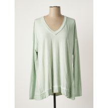 NÜ - T-shirt vert en viscose - Femme - Taille 38 - Modz