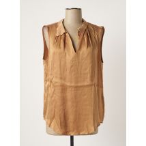 NÜ - Top marron en cuppro - Femme - Taille 40 - Modz