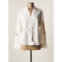 YAYA - Chemisier blanc en coton pour femme - Taille 36 - Modz