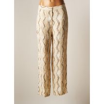 YAYA - Pantalon large beige en viscose pour femme - Taille 44 - Modz