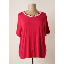 SIGNATURE - T-shirt rouge en viscose pour femme - Taille 48 - Modz