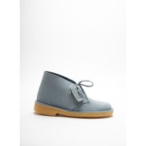 CLARKS - Bottines/Boots bleu en cuir pour femme - Taille 36 - Modz