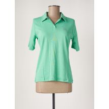 TELMAIL - Polo vert en coton pour femme - Taille 40 - Modz