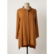 G!OZE - Robe courte marron en viscose - Femme - Taille 50 - Modz