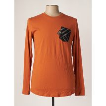 MALOJA - T-shirt orange en coton - Homme - Taille S - Modz
