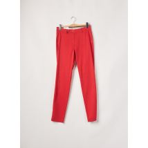 EAST DRIVE - Pantalon slim rouge en coton - Femme - Taille 38 - Modz