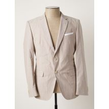 HUGO BOSS - Blazer beige en coton - Homme - Taille XL - Modz