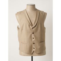 CLUB OF GENTS - Gilet sans manche beige en laine - Homme - Taille 3XL - Modz