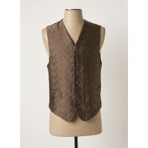 JEAN DE SEY - Gilet sans manche beige en soie - Homme - Taille M - Modz