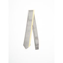 HUGO BOSS - Cravate gris en soie - Homme - Taille TU - Modz
