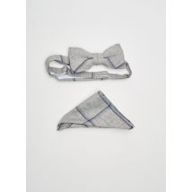 ATELIER TORINO - Noeud papillon gris en autre matiere - Homme - Taille TU - Modz