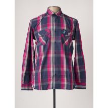 COMPTOIR DU RUGBY - Chemise manches longues bleu en coton - Homme - Taille M - Modz