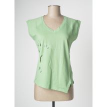 CLOUD'S - Top vert en coton - Femme - Taille 40 - Modz