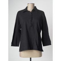CLOUD'S - Polo noir en coton - Femme - Taille 42 - Modz