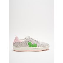 MOACONCEPT - Baskets rose en cuir - Fille - Taille 37 - Modz